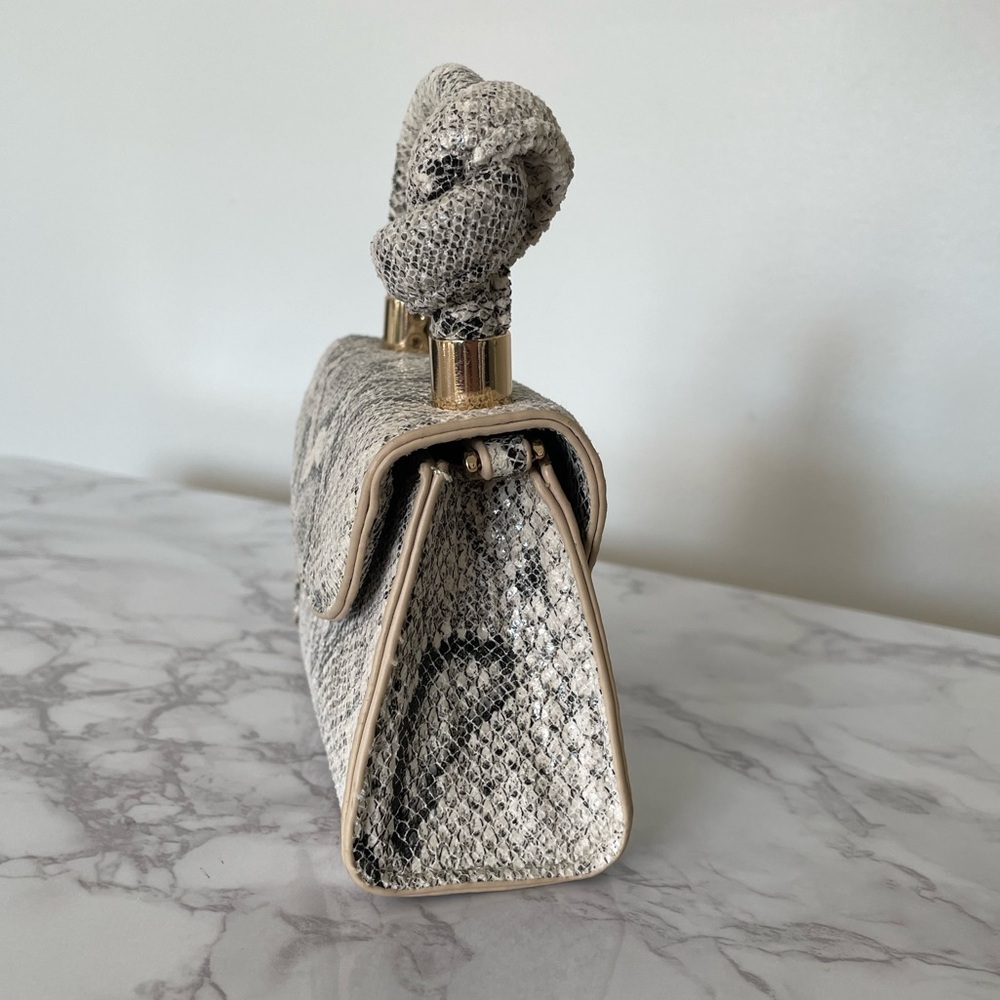 Urban Expressions Mini Python Crossbody Hand Bag - image 3